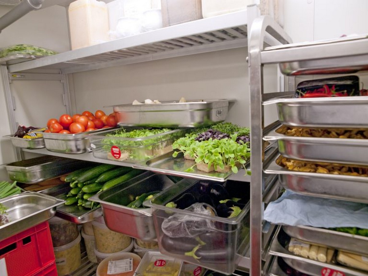 Liste des produits dans une chambre froide