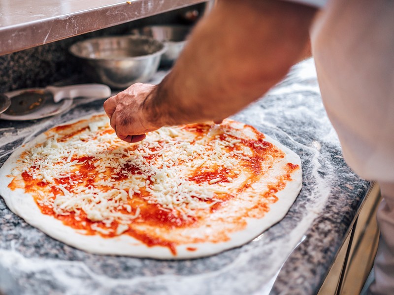 meuble à pizza