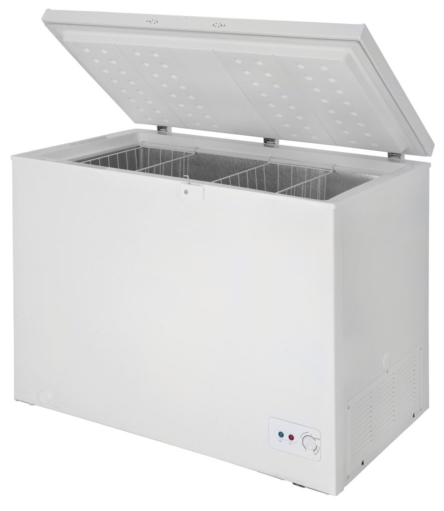 Open freezer