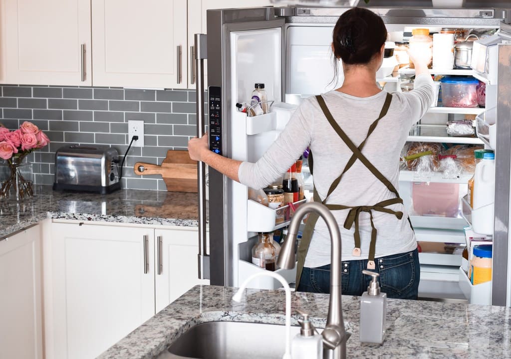 armoire réfrigérée positive et négative.
