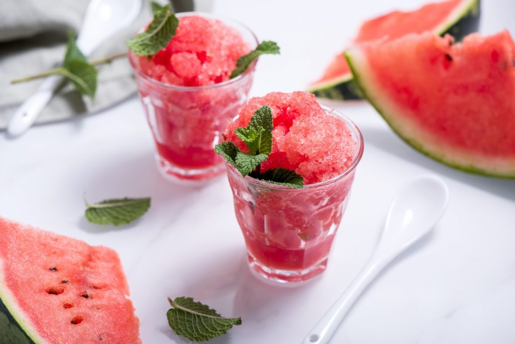 Sorbet préparation
