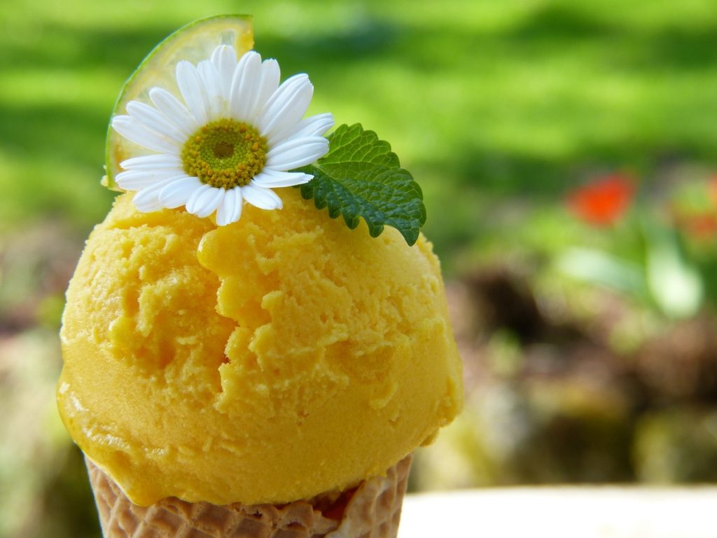 glace au citron