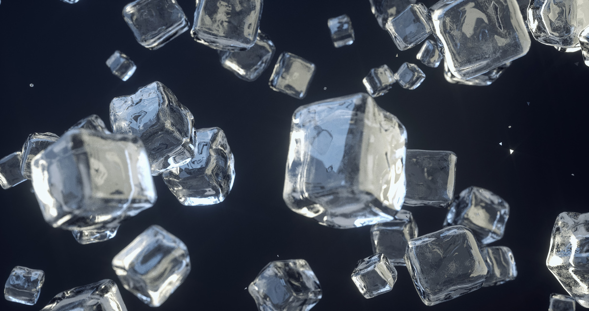 glaçons glaçons