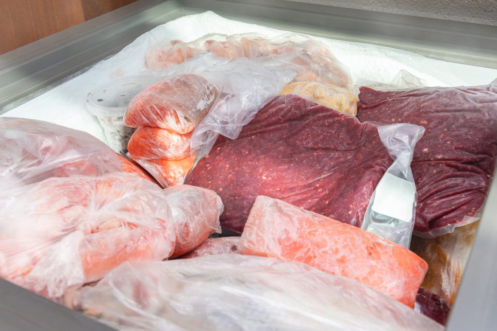 viande congélé