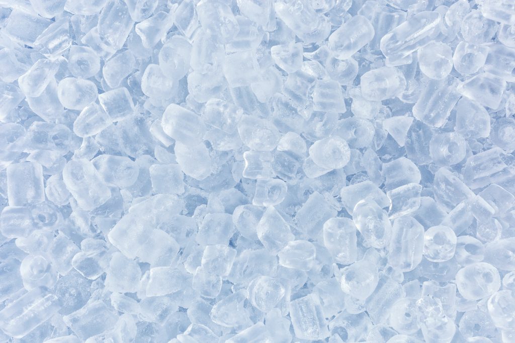 glaçons pilés