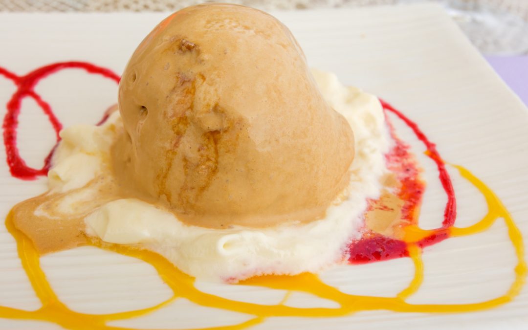 Voici la recette de la glace caramel beurre salé avec sorbetière