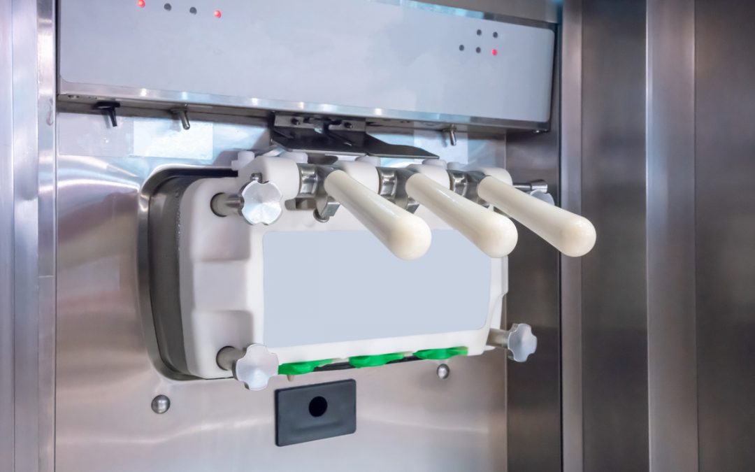 Machine à glace italienne Diamond 22.5kg/h 3 becs verseurs : la petite machine à glace italienne d&rsquo;Iceshop