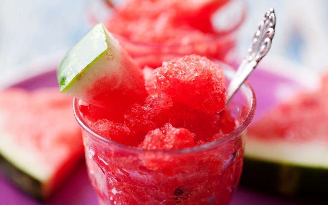 Que mettre dans une machine à granita ? 